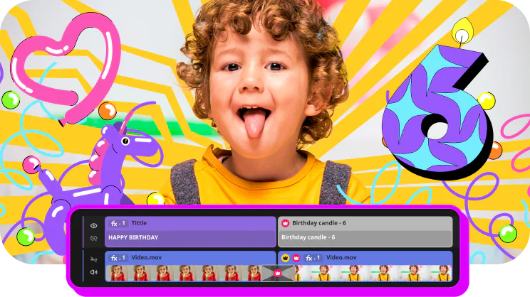 Revamped timeline for easier editing